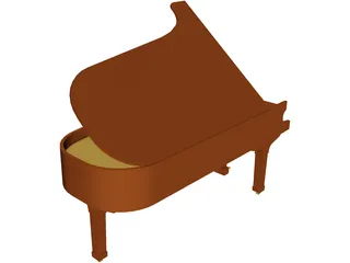 Piano 3D Model