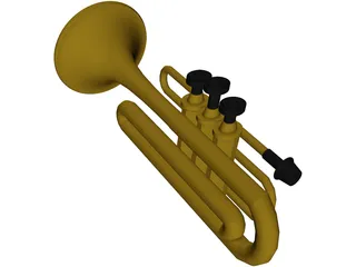 Trombone 3D Model