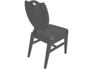 Chair Aluminum 3D Model