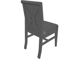Chair Wood 3D Model