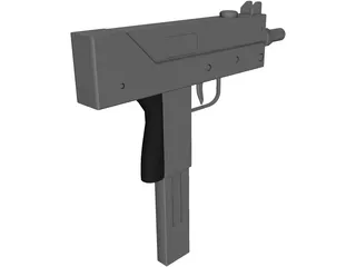 Ingram M10 3D Model