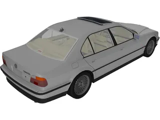 BMW 750iL 3D Model