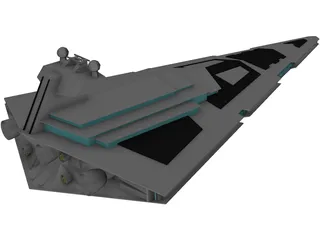 Star Wars Imperial Star Destroyer 3D Model