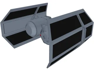 Star Wars Imperial TIE Bomber 3D Model