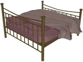 Bed 3D Model