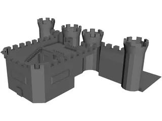 Castle Keep 3D Model