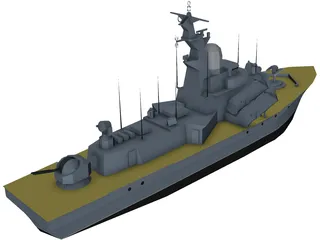 Mine Destroyer 3D Model