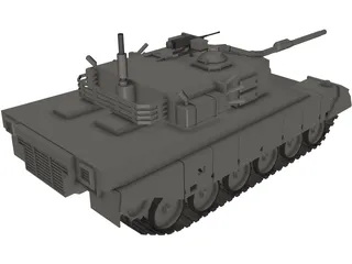 Tank 3D Model