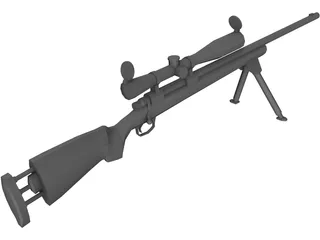 M24 Sniper 3D Model