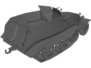 KFZ 250 3D Model