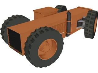 Tractor 3D Model