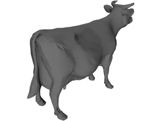 Bull Udder 3D Model