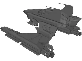 Skimmer 3D Model