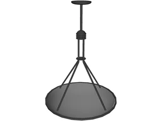 Light Modern Fixture Metropolitan 3D Model