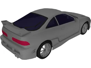 Honda Integra Type-R [Tuned] 3D Model