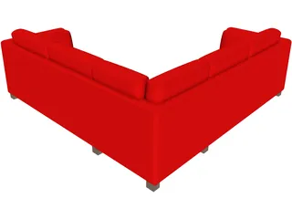 Couch Sectional 3D Model