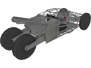 Dune Buggy 3D Model