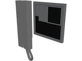 Siedle Door Bell 3D Model