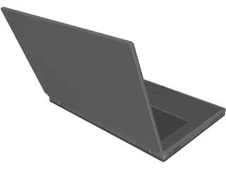 Powerbook G4 Titanium 3D Model