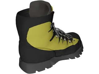 Boot Trekking 3D Model