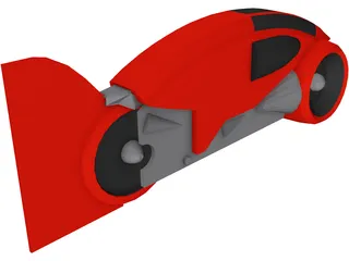 Tron Lightcycle 3D Model