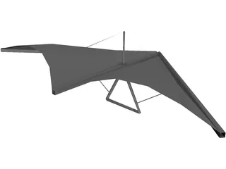 Hang Glider 3D Model