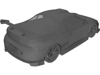 Mitsubishi Eclipse [Tuned] 3D Model