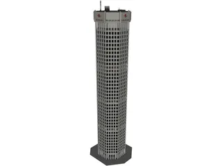 High Tower Building 3D Model