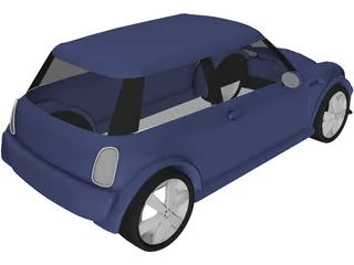 Mini Cooper [Tuned] 3D Model