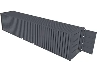 Container 40ft 3D Model