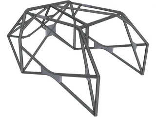 Roll Cage FIA 3D Model