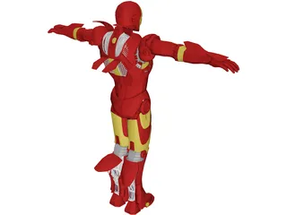 Iron Man [Rigged] 3D Model