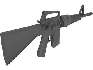 M16 3D Model