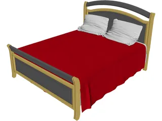 Bed 3D Model