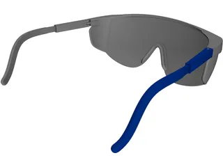 Safety Glasses 3D Model