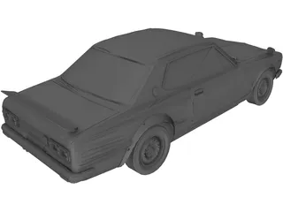Nissan Skyline 2000GT-R 3D Model