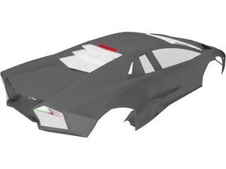 Lamborghini Reventon Body 3D Model