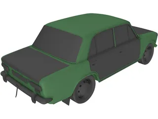 VAZ 2101 3D Model