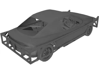 Opel Tigra 1300 Stockcar 3D Model