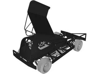 Brisca F1 Shale Car 3D Model