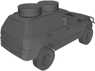 Suzuki Grand Vitara Offroad 3D Model