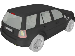 Land Rover Freelander 3D Model