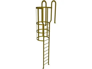 Ladder 3D Model