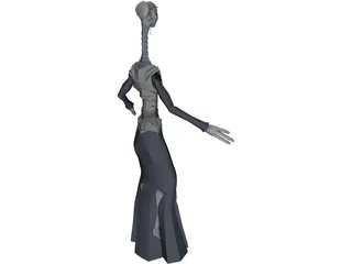 Star Wars Kaminoan 3D Model