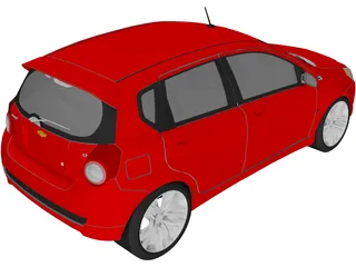 Chevrolet Aveo LT (2011) 3D Model