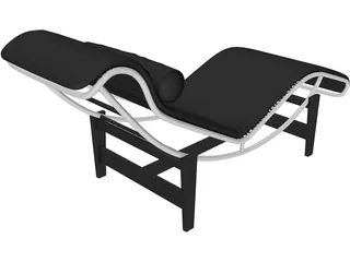 Le Corbusier LC4 3D Model