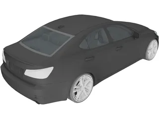 Lexus IS350 3D Model