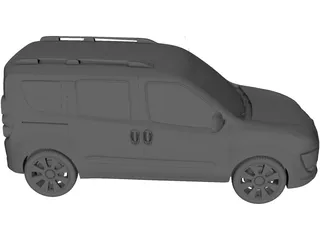 Fiat Doblo (2010) 3D Model
