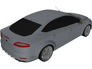 Ford Mondeo MK IV (2007) 3D Model