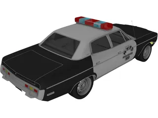 Police Car NYPD 3D Model